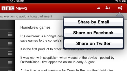 BBC NEWS for iPad/iPhone BBC NEWS for iPad/iPhone